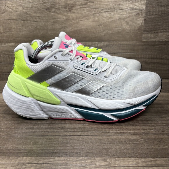 Adidas Adistar CS 2.0 Gray White Womens US Size 7.5 HP9640 Running Shoes - Picture 1 of 11